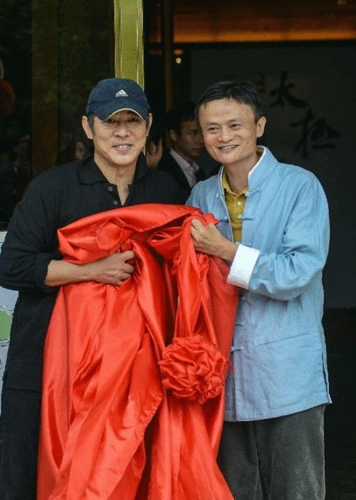 马云李连杰合作